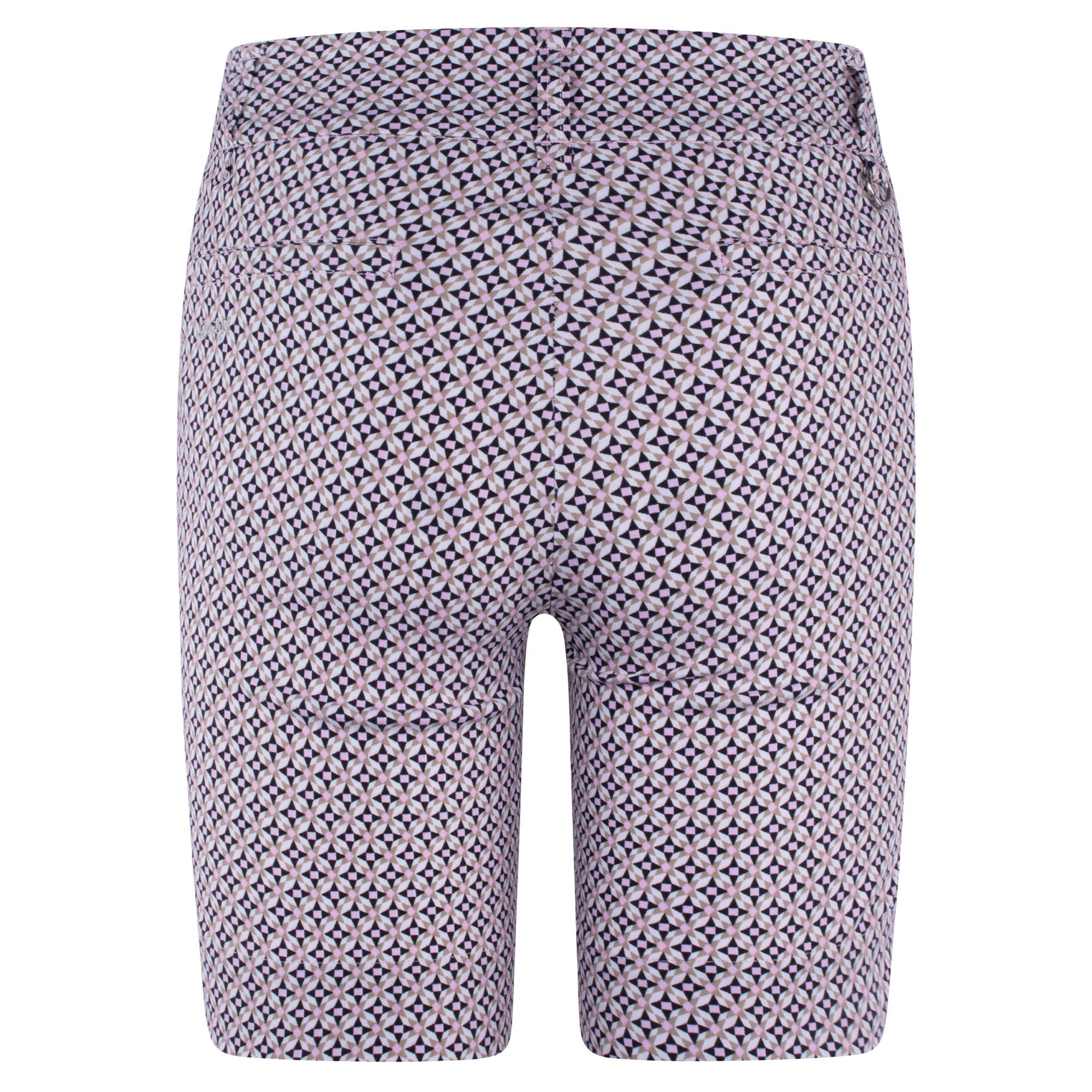 Daily Sports Magic Motif Ladies Golf Shorts Mosaic Medley